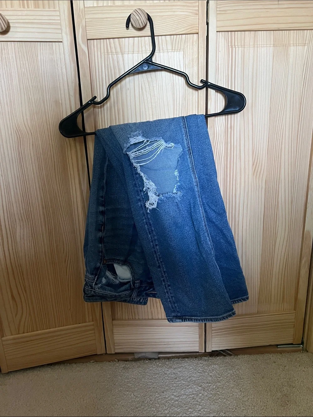 American Eagle Outfitters Straight Leg Jeans - Blue
